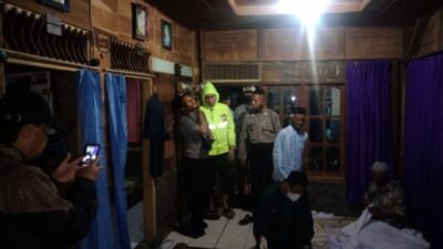 Dua Petani Wafat Tersambar Petir Saat Berteduh di Sawah di Ujungjaya Sumedang