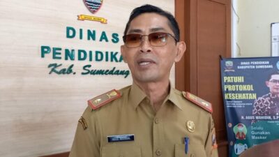 Kepala Dinas Pendidikan Kabupaten Sumedang, Agus Wahidin