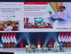 Presiden Puji Keberhasilan Sumedang Turunkan Angka Stunting Bebasis Platform Digital