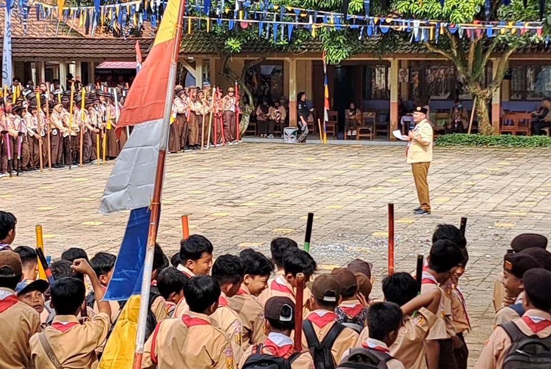 Kegiatan yang bertemakan "Kreatif, Inovatif dan Rekreatif" tersebut dibuka secara resmi oleh Wakil Bupati Sumedang Erwan Setiawan selaku Ketua Kwarcab Gerakan Pramuka Sumedang.  Kamis 9 Maret 2023.