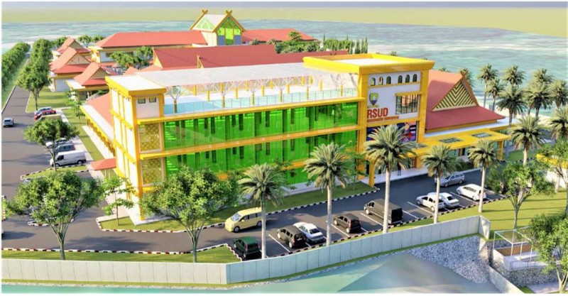 Maket Rumah Sakit dengan Konsep Wisata di Jatigede
