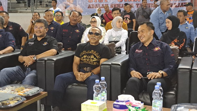 Upacara Pembukaan Popda XIII Jabar Tahun 2023 untuk Cabang Olahraga Tarung Derajat di GOR ITB Jatinangor, Kamis, 7 Juli 2023.