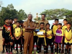 Sukaratu Raih Juara I Turnamen Sepakbola Usia Sekolah Dasar antar-desa