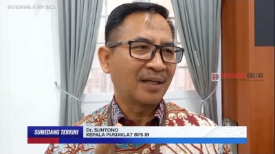 Kepala Pusat Pendidikan dan Latihan (Pusdiklat) Badan Pusat Statistik (BPS) Republik Indonesia Dr. Suntono