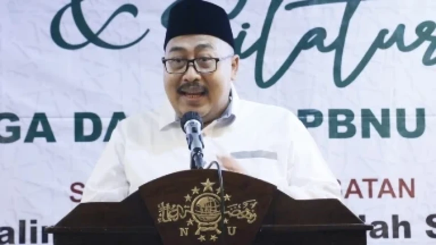 Ketua Pengurus Besar Nahdlatul Ulama (PBNU), Ahmad Fahrur Rozi, atau Gus Fahrur