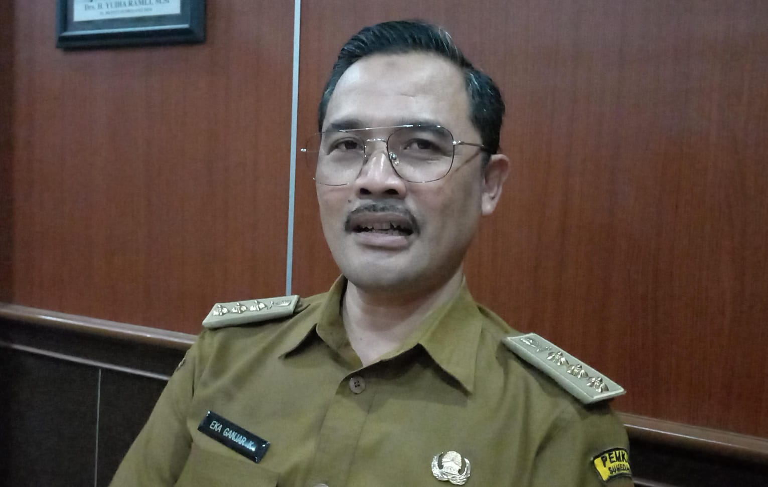 Sekretaris Dinas Pendidikan Kabupaten Sumedang, Dr. Eka Ganjar Kurniawan