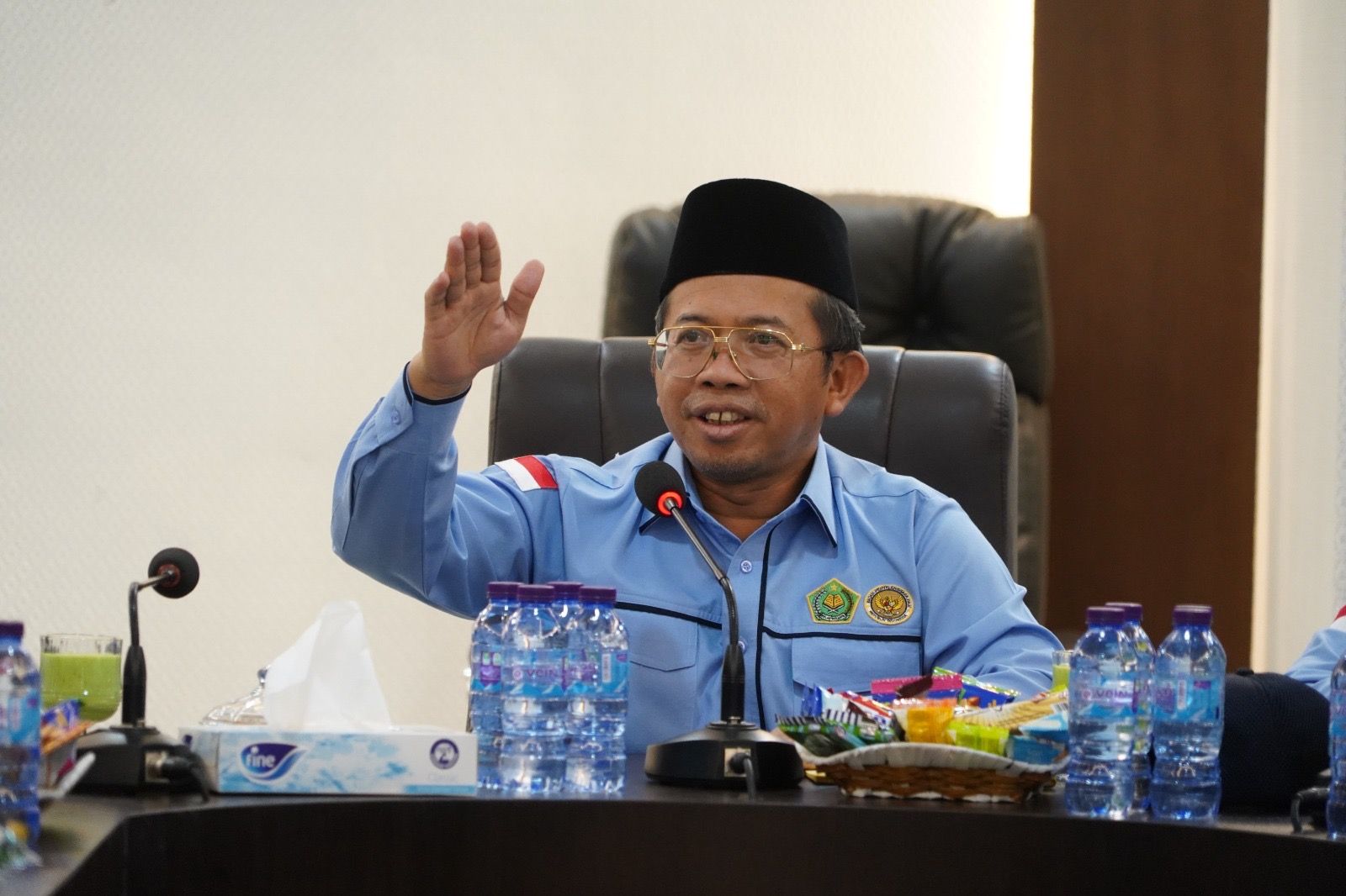 Ketua PPIH Arab Saudi Muchlis M Hanafi