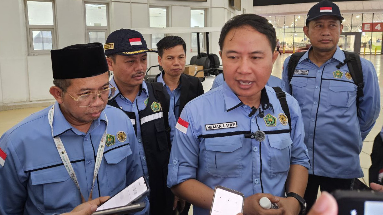Direktur Jenderal Penyelenggaraan Haji dan Umrah, Hilman Latief.