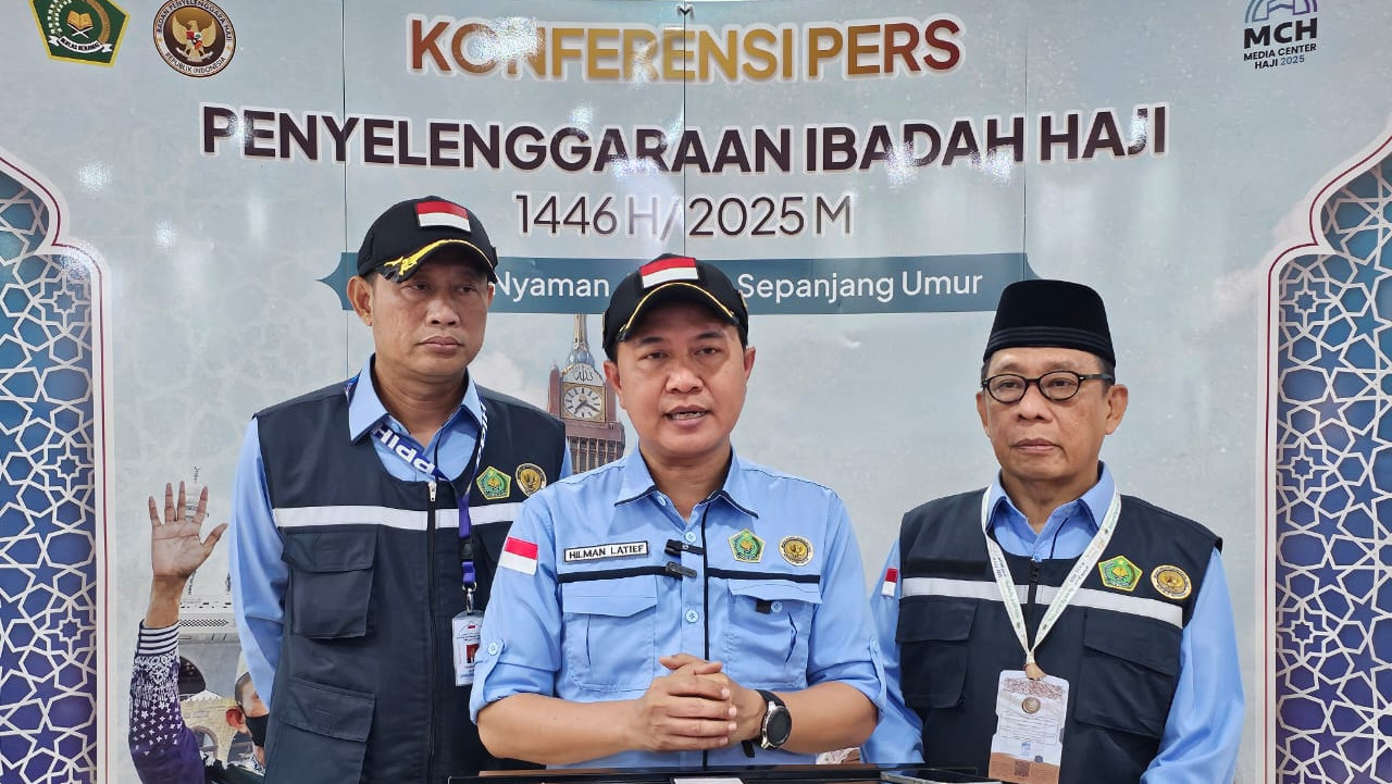 Dirjen Penyelenggaraan Haji dan Umrah (PHU) Kementerian Agama Hilman Latief