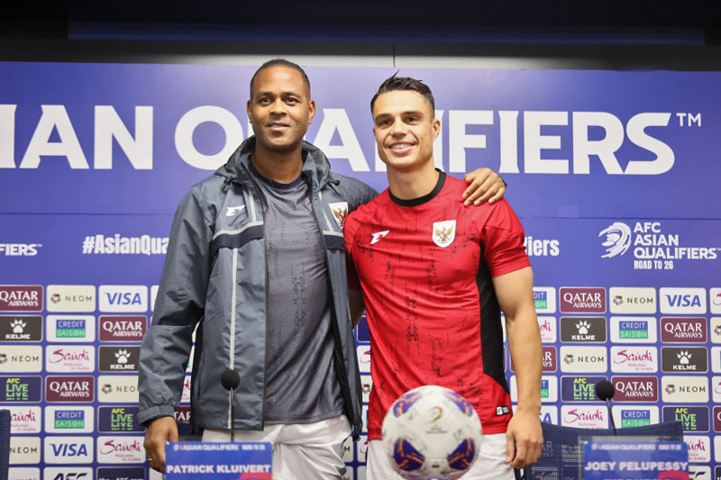Pelatih Indonesia, Patrick Kluivet.