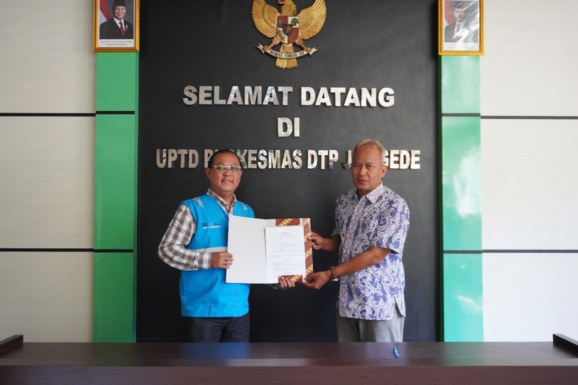 PLN Indonesia Power Unit Bisnis Pembangkitan (UBP) Jatigede menandatangani Memorandum of Understanding (MoU) dengan Puskesmas UPT Jatigede.