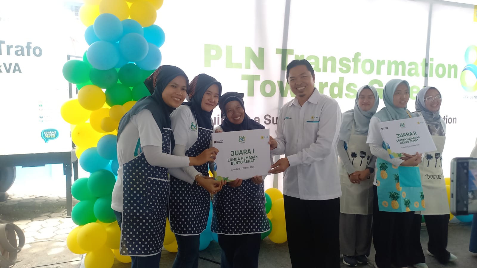 Dalam rangka memperingati Hari Listrik Nasional (HLN) ke-80, PLN UP3 Sumedang menggelar Lomba Memasak dengan Kompor Induksi sebagai bentuk kampanye gaya hidup ramah lingkungan dan penggunaan energi bersih.