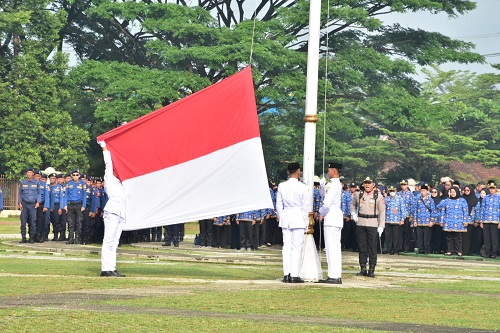 Upacara Peringatan Hari Kebangkitan Nasional (Harkitnas) ke-118 Tahun 2026 tingkat Kabupaten Sumedang digelar di Lapangan Pusat Pemerintahan Sumedang (PPS), Rabu (20/05/2026).