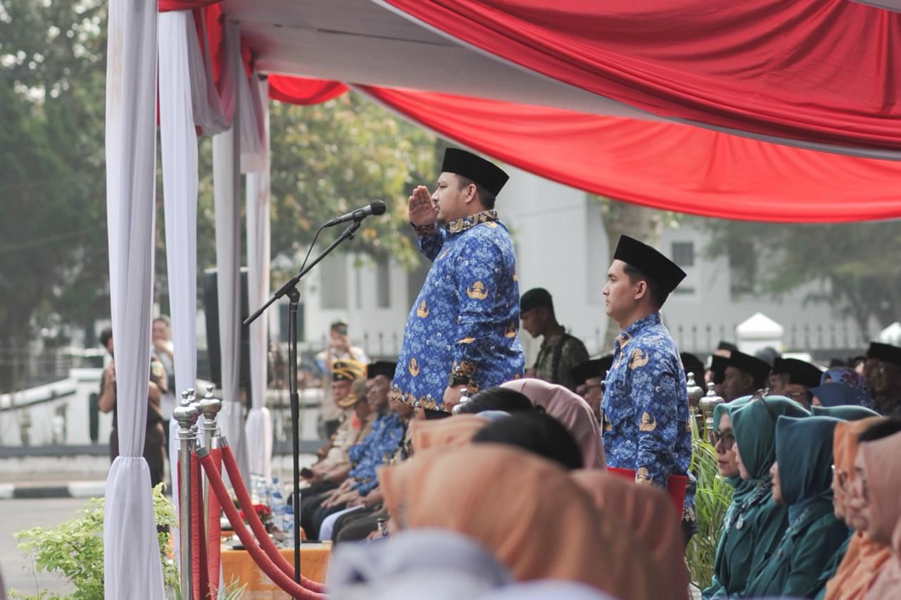 Hari Lahir Pancasila 2026 di Subang dipimpin Bupati Reynaldy. Pancasila ditegaskan sebagai pemersatu bangsa dan fondasi perdamaian dunia.